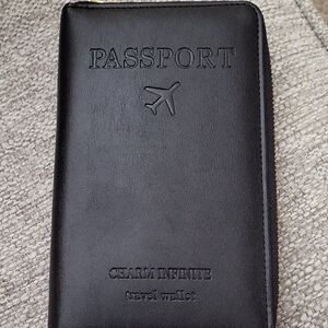 Black Passport Holder